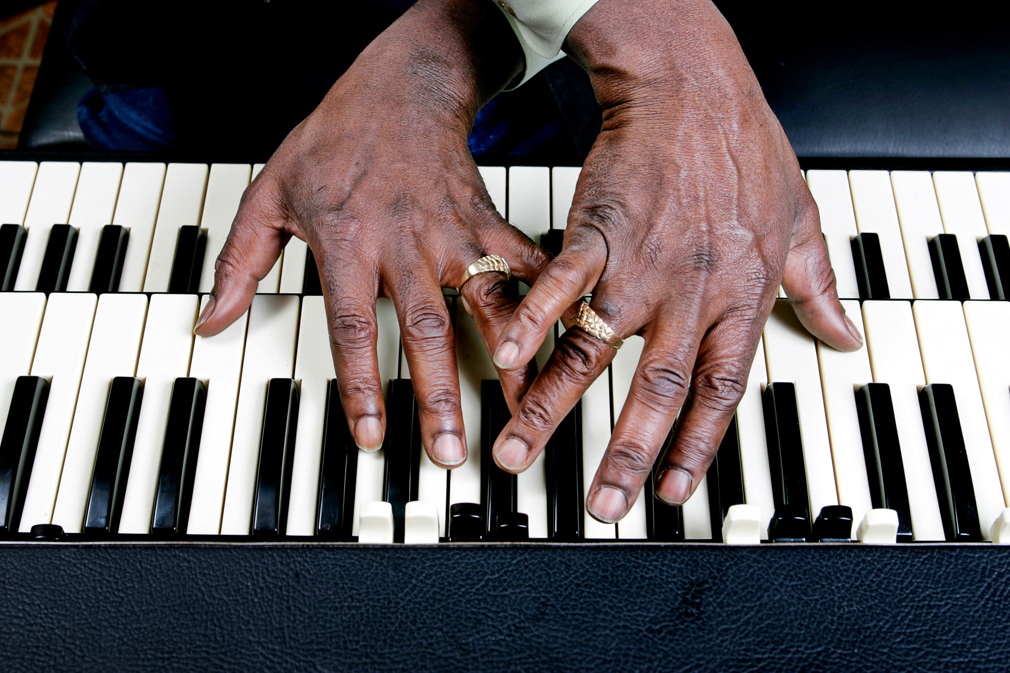 Stanley "Buckwheat " Dural Jr - Recording Studio, Woodstock, NY