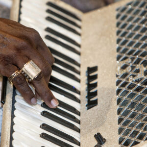 Clayton Joseph "CJ Chenier" Thompson - New Orleans Jazz & Heritage Festival